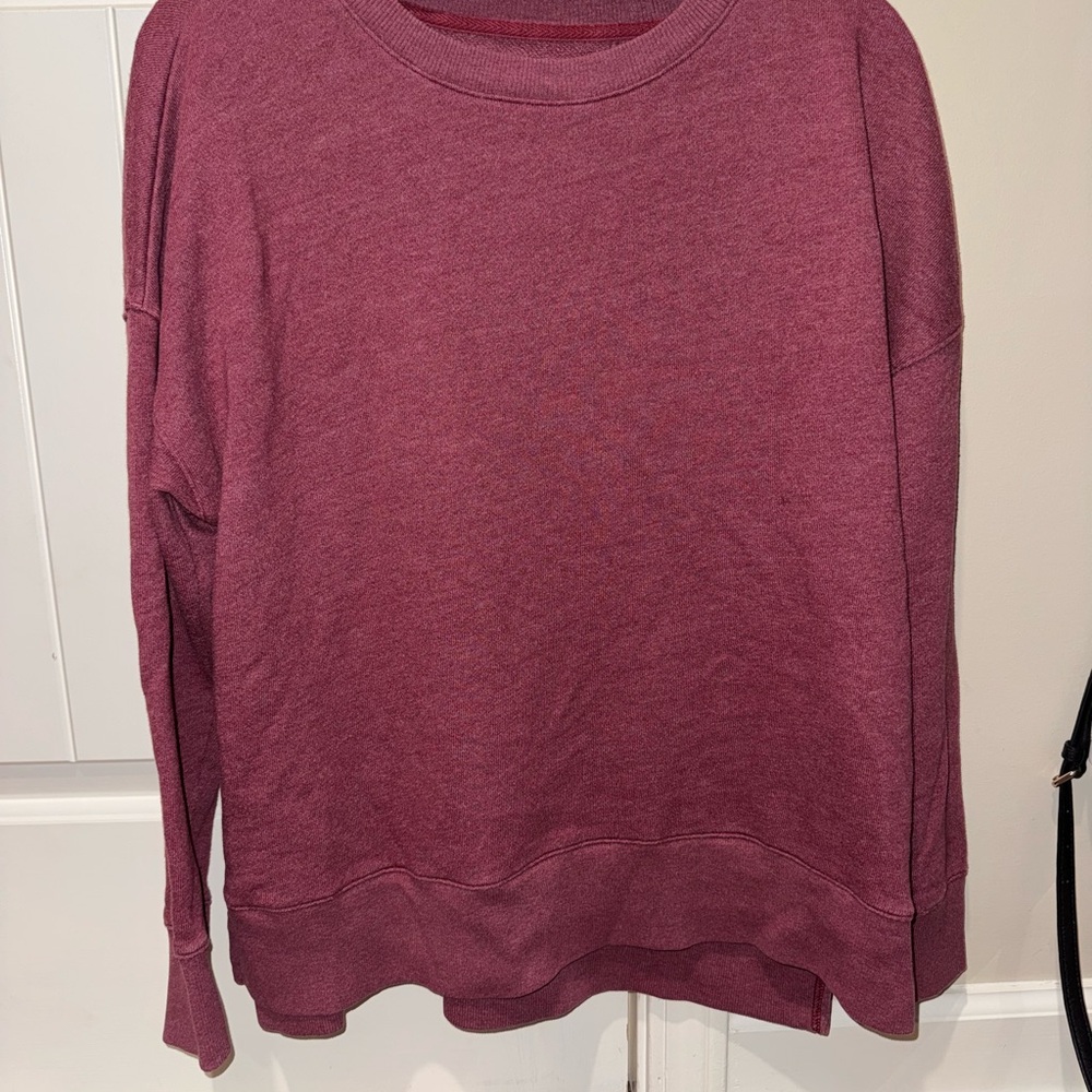 Time and Tru Maroon Pullover